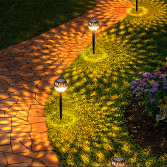 Luces de camino LED Philips Hue impermeables para paisajes
