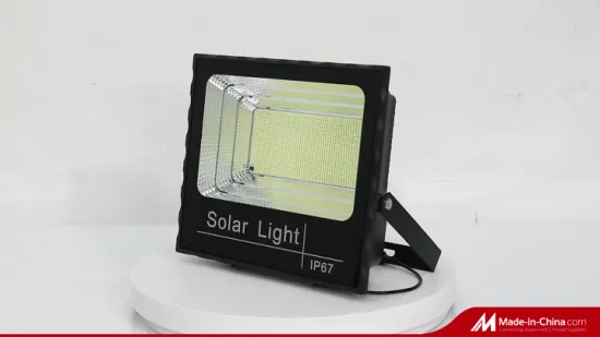 Luces solares LED de 10W 25W 45W 65W 120W 200W 300W, farola exterior LED, reflector LED solar